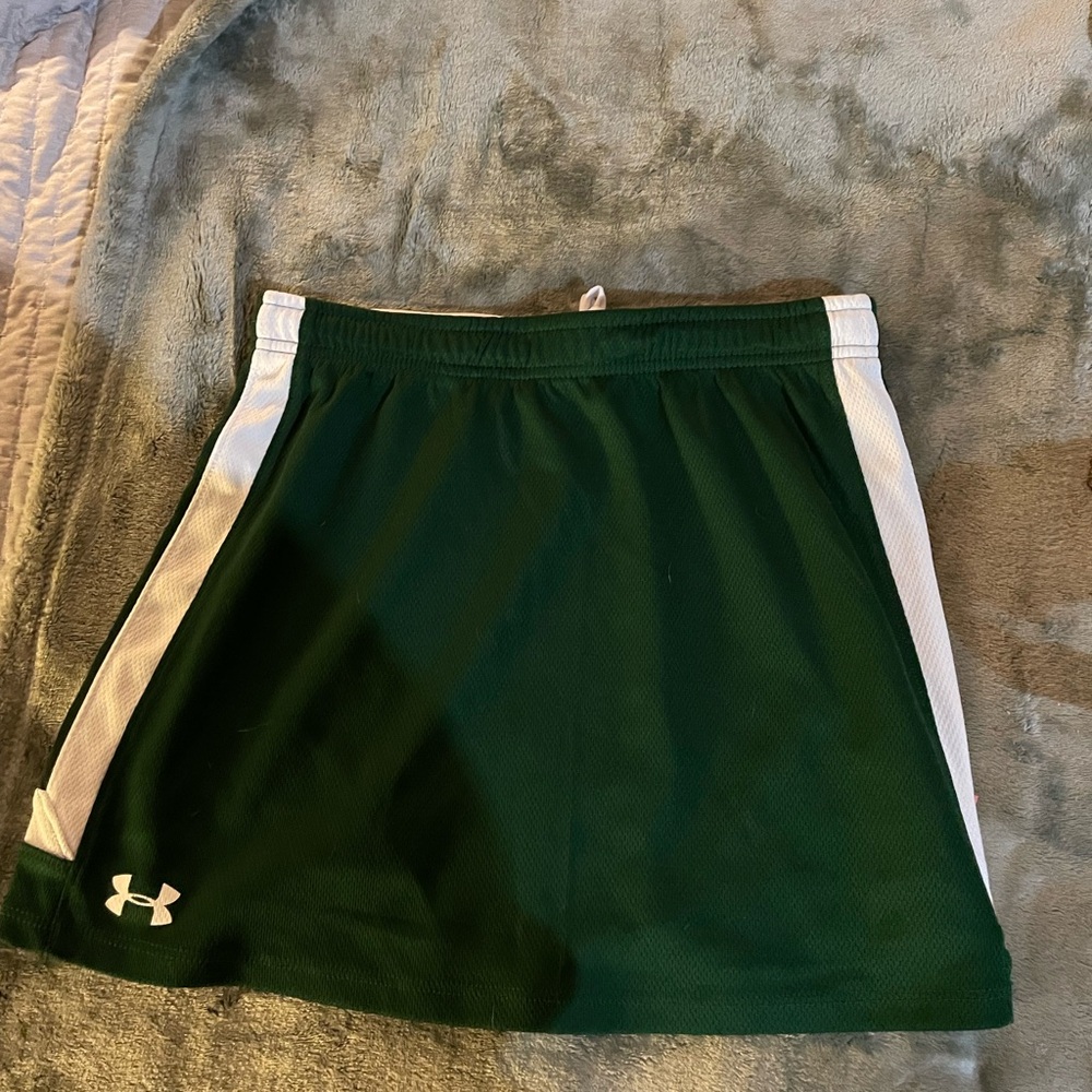 green under armor mini skirt
